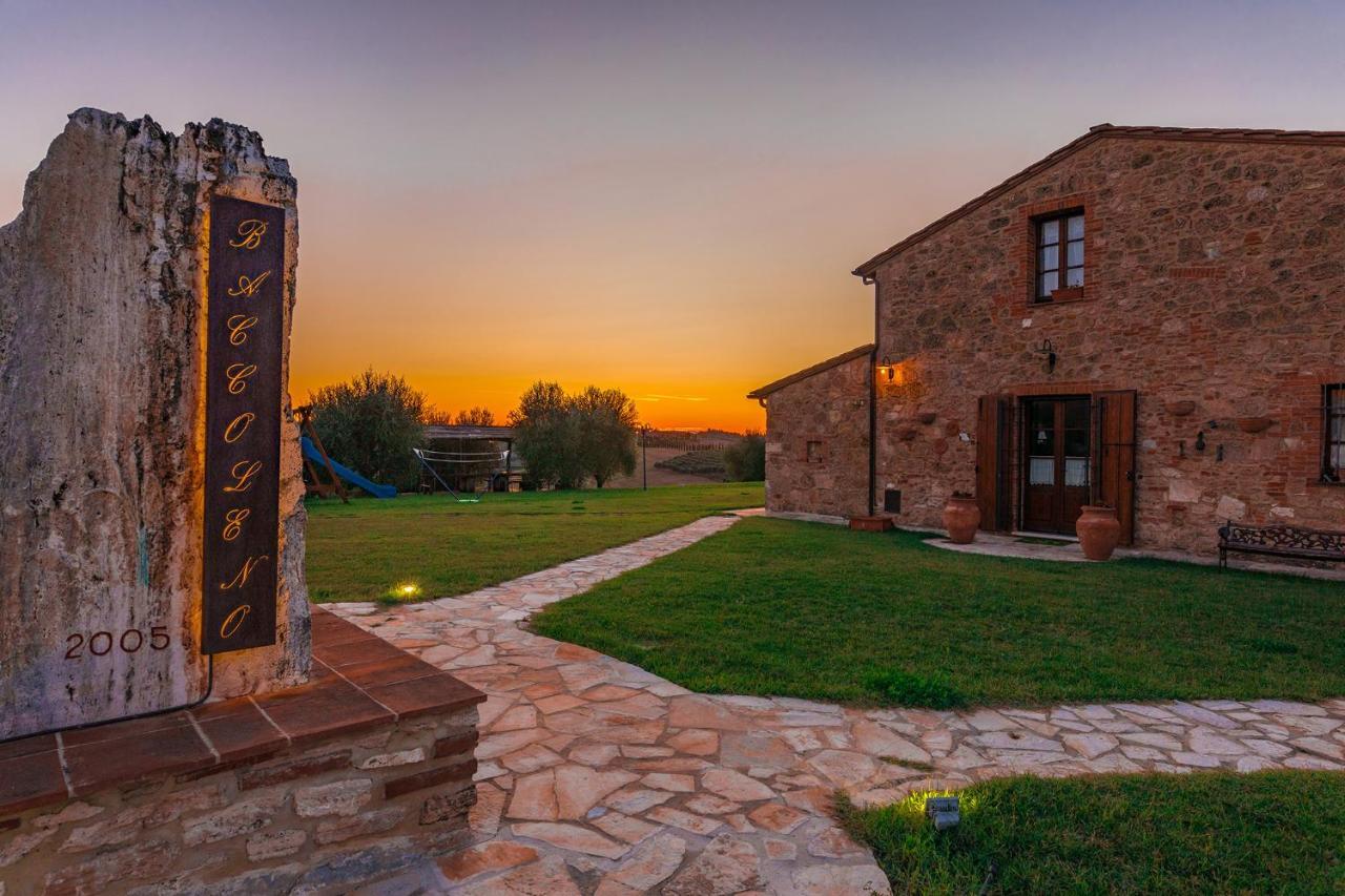 Agriturismo Baccoleno Asciano Buitenkant foto